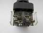Allen-Bradley 800H-QRBH2B Blue Push Button 12-130VAC/DC 1NO 1NC USED