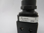 Allen-Bradley 800H-QRBH2B Blue Push Button 12-130VAC/DC 1NO 1NC USED