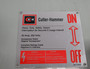 Cutler-Hammer 1HD321N Fusible Switch 30Amp 240V 250VDC USED
