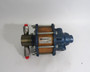 SC Hydraulic 10-5000W015 10-5 Series Air Driven Liquid Pump 25:1 Ratio USED