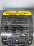 Baldor 33-1587W172 0.24kW 1725RPM 575V 3Ph 0.55A 60Hz USED