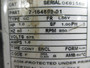 Century 7-164892-01 1.0HP 850RPM 575V L56Y 3Ph 1.6A 60Hz USED