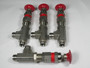 Swagelok SS-R4S8-BU High Pressure Valve w/ Manual Override Lot of 4 NO NUTS USED