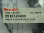 Rexroth 2518520400 Pneumatic Valve 7bar 24VDC 1.2W NWB