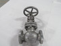 Newco 02-23F-CB2 Steel Globe Valve 2" Port Raised Face Flange USED