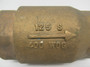 Conbraco 61-108-01 In-Line 2" Ball Cone Check Valve NPT Thread Bronze USED