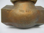 Nibco T-275-B Globe Valve NL3Wood 2" Female NPT Bronze USED