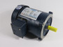 Leeson 1/2HP 1725RPM 575V S56C TEFC 3Ph 0.8FLA 60Hz *NO KEY* USED