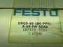Festo 197373 DRQD-40-180-PPVJ-A-AR-FW-SD64 Semi Rotary Drive G1/8 USED