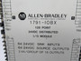 Allen-Bradley 1791-IOBX Distributed I/O Module 128 Point 24VDC Ser. A AS IS