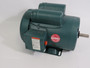 Leeson Electric Motor 1HP 0.75KW 115V 56FR Encl TEFC 1PH 60HZ USED