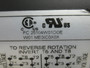 Weg 1/4HP 1745RPM 115/208-230V C/W Helical Inline Gear Reducer 34.52:1 Ratio NOP