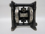 Graco D31211 Pneumatic Double Diaphragm Pump 3/8" Inlet/Outlet Plastic USED