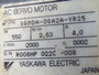 Yaskawa SGMDH-06A2A-YR25 Servo Motor 2000rpm 200V 2.63Nm 4.0A 550W USED