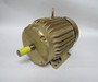 Baldor 5HP 1750RPM 575V 184T TEFC 3Ph 5.2A 60Hz *Damaged Fan Cover* NEW
