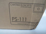 Cantrio Koncepts PS-111 White Square Porcelain Overflow Vanity SINK ONLY NEW