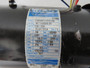 Leeson AC Gearmotor 10:1 43lbs-in .16HP 170/142RPM 115/230V 38 TEFC USED