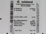 Wieland R1.190.1050.0 PLC Digital I/O Module 24VDC 8-In 4-Out NEW
