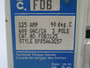 Westinghouse FDB3125 Circuit Breaker Ser.C 125A 600VAC 3-Pole SHELF WEAR USED