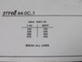 Siemens 3TF6844-0CF71 Vacuum Contactor 110-132V 50/60Hz 4NO 4NC NEMA 6 USED