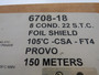 ECI 6708-18 Gray 8 Cond. 22 S.T.C 105'C Wire 150m Length NEW