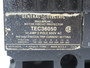 General Electric TEC36050 Molded Case Circuit Breaker 50A 600VAC 3-Pole USED