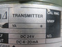 Yokogawa YA31F-SHS4*B/FMF1 Lini Pressure Transmitter 24VDC 4-20mADC *Rust* USED