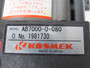 Kosmek AB7000-0-080 Air Driven Hydraulic Pump Assembly 0.15MPa 0.4Nm3/min NOP