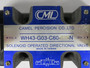CML WH43-G03-C60-AC110-N Directional Valve 110V@50Hz 120V@60Hz SHELF WEAR NOP