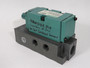 Numatics 554JA43AO000000 2-Position 4-Way Air Pilot Valve 1/2" NPT WRITING NOP