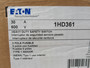 Eaton 1HD361 Heavy Duty Fusible Safety Switch 30A 600V 250VDC 3-Pole NEW