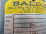 Baldor 1/2HP 1750RPM 90V 56C TENV 4.8A MISSING WIRING COVER USED