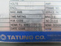 Tatung 1/2HP 1120RPM 575V 56 TEFC 3Ph 0.96A 60Hz USED