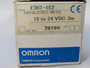 Omron E3HT-1E2-2M Photoelectric Switch Set 12-24VDC 1m Range 2m *DMG BOX* NEW
