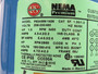 US Motors 1.5HP 3450RPM 208-230/460V 56J TEFC 3Ph 4.3-4.2/2.2A SHELF WEAR NOP