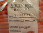 Volta Belt RO-6.3HL Hollow Polyurethane Belting 6.3mm Dia. 100'L *Open Bag* NWB