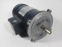 Leeson 1/3HP 1750RPM 90VDC MSS56C TEFC 3.5A NO KEY USED