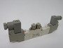 SMC SY5420-1D-C6 5-Port Solenoid Valve 100VAC@50/60Hz .2-0.7MPa NOP