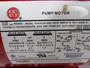 US Motors 2HP 3450RPM 208-230/115V 56J ODP 1Ph 10.7-9.8/19.6 FLA 60Hz NOP