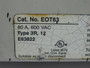 ABB EOT63 Plastic Enclosed Disconnect Switch 80A 600VAC *STAINED* USED
