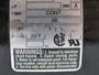 Bodine Right Angle Gearmotor 20:1 1/8HP 86RPM 115V *CUT CABLE/LABEL DMG* USED