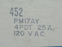 AMF Potter & Brumfield PM17AY-120V Open Style Power Relay 120VAC 50/60Hz NEW