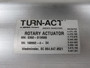 Turn-Act S350-B1958B Pneumatic Rotary Actuator USED