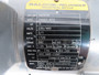 Baldor .5HP 1725RPM 230/460V 56C TEFC 3Ph 2/1A 60Hz USED