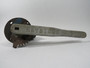 Keystone 1020 Lug-Style Butterfly Valve 3" Bronze Disc C/W Handle CHIPPED USED
