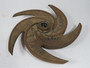 Goulds Pumps 0100-538-1013 5-Vane Impeller for 3196 Pump 1.5x3-13 USED