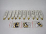 Standard 27116 LED Exit Bulb Retrofit Kit 1.4W 120V 10-Pack MISSING ADAPTERS NEW