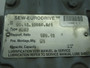Sew-Eurodrive 158.12:1 0.50HP 1700RPM 330/575V TEFC 3PH 1.39/0.8A 60Hz USED