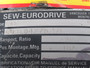 Sew-Eurodrive Gearmotor 50.03:1 0.33HP 1656-34RPM 330/575V TEFC 3Ph USED