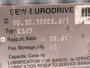 Sew-Eurodrive Gearmotor 39.61:1 2HP 1720RPM 330/575V TEFC 3Ph 4.32/2.48A USED